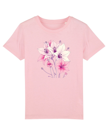 FLORAL GEOMETRIC - CRINI 5 Cotton Pink