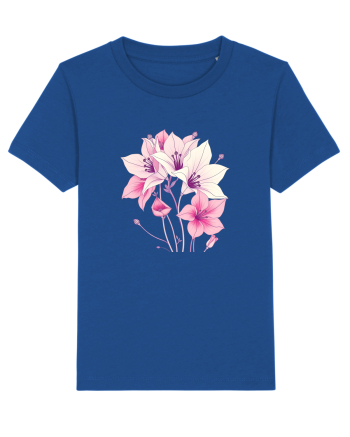 FLORAL GEOMETRIC - CRINI 5 Majorelle Blue