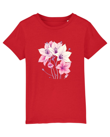 FLORAL GEOMETRIC - CRINI 5 Red