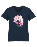 FLORAL GEOMETRIC - CRINI 5 Tricou mânecă scurtă guler V Bărbat Presenter