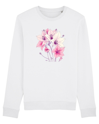 FLORAL GEOMETRIC - CRINI 5 White