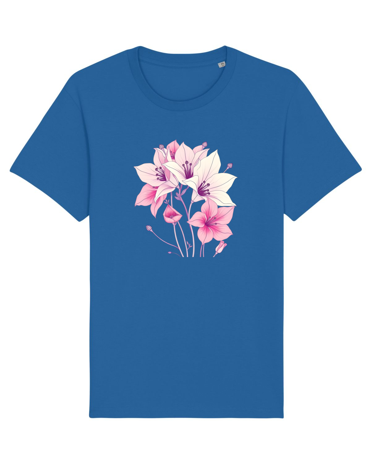 Tricou mânecă scurtă Unisex Rocker Royal Blue