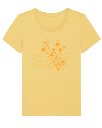 FLORAL GEOMETRIC PEISAJ MUNTE 3 Jojoba