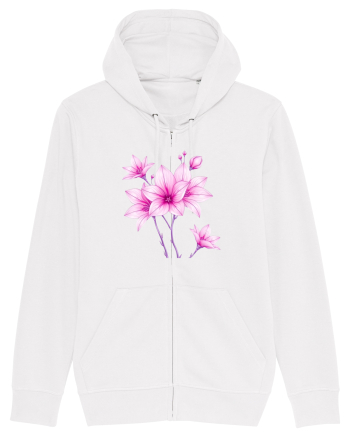 FLORAL GEOMETRIC 10 White