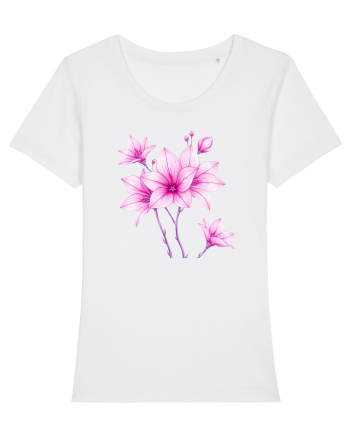 FLORAL GEOMETRIC 10 White