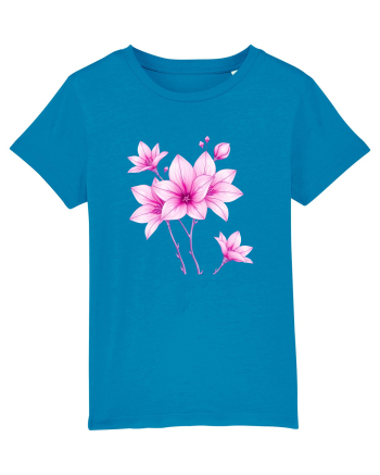FLORAL GEOMETRIC 10 Azur