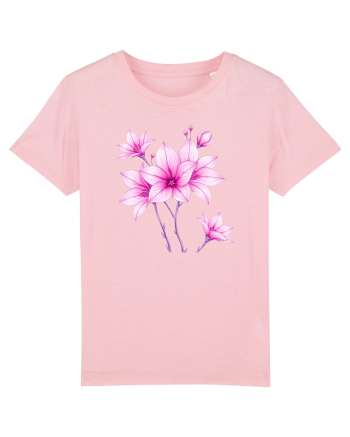 FLORAL GEOMETRIC 10 Cotton Pink