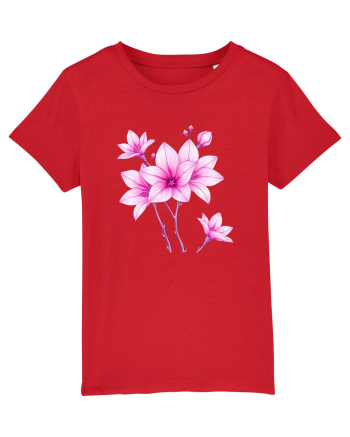 FLORAL GEOMETRIC 10 Red