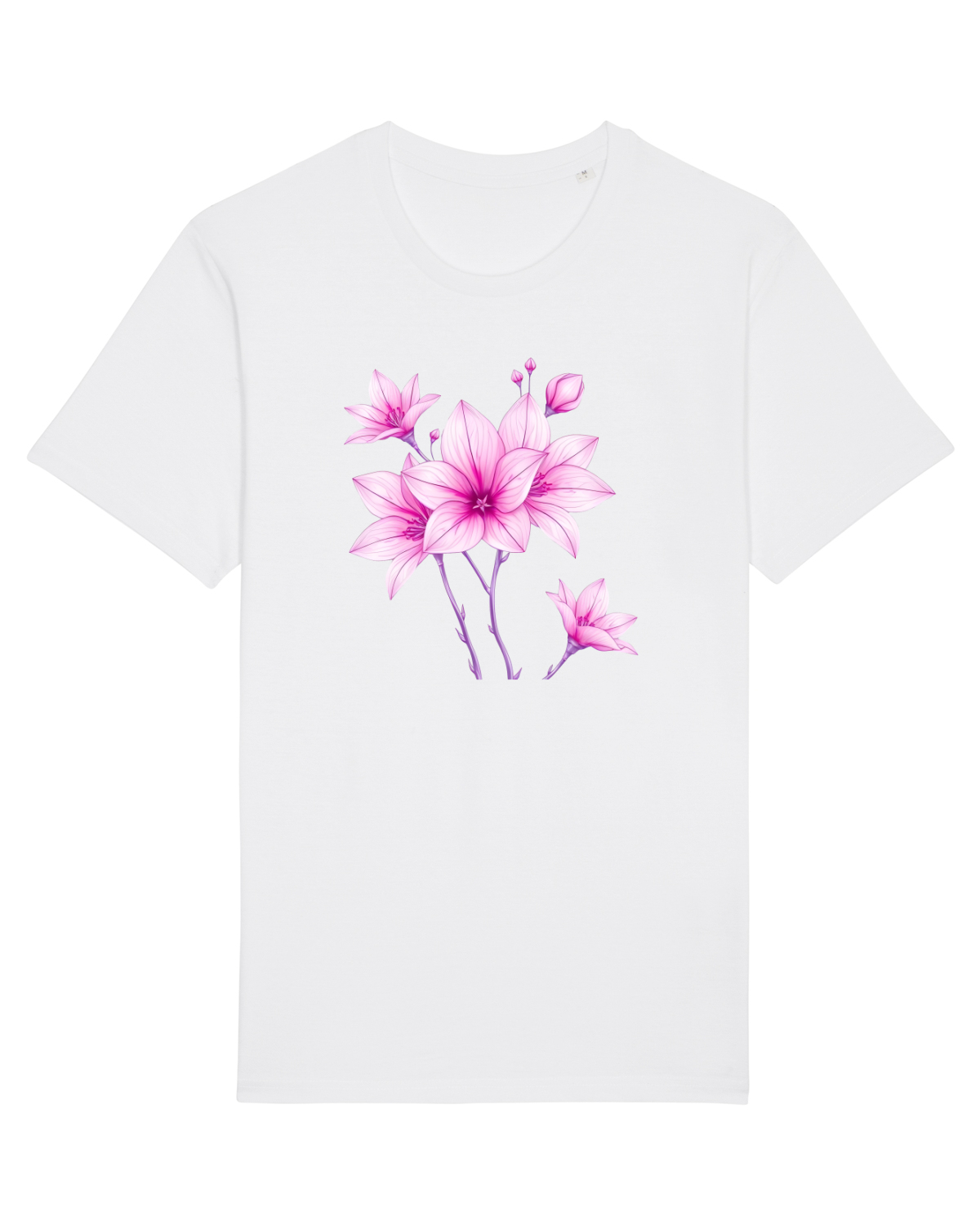Tricou mânecă scurtă Unisex Rocker White