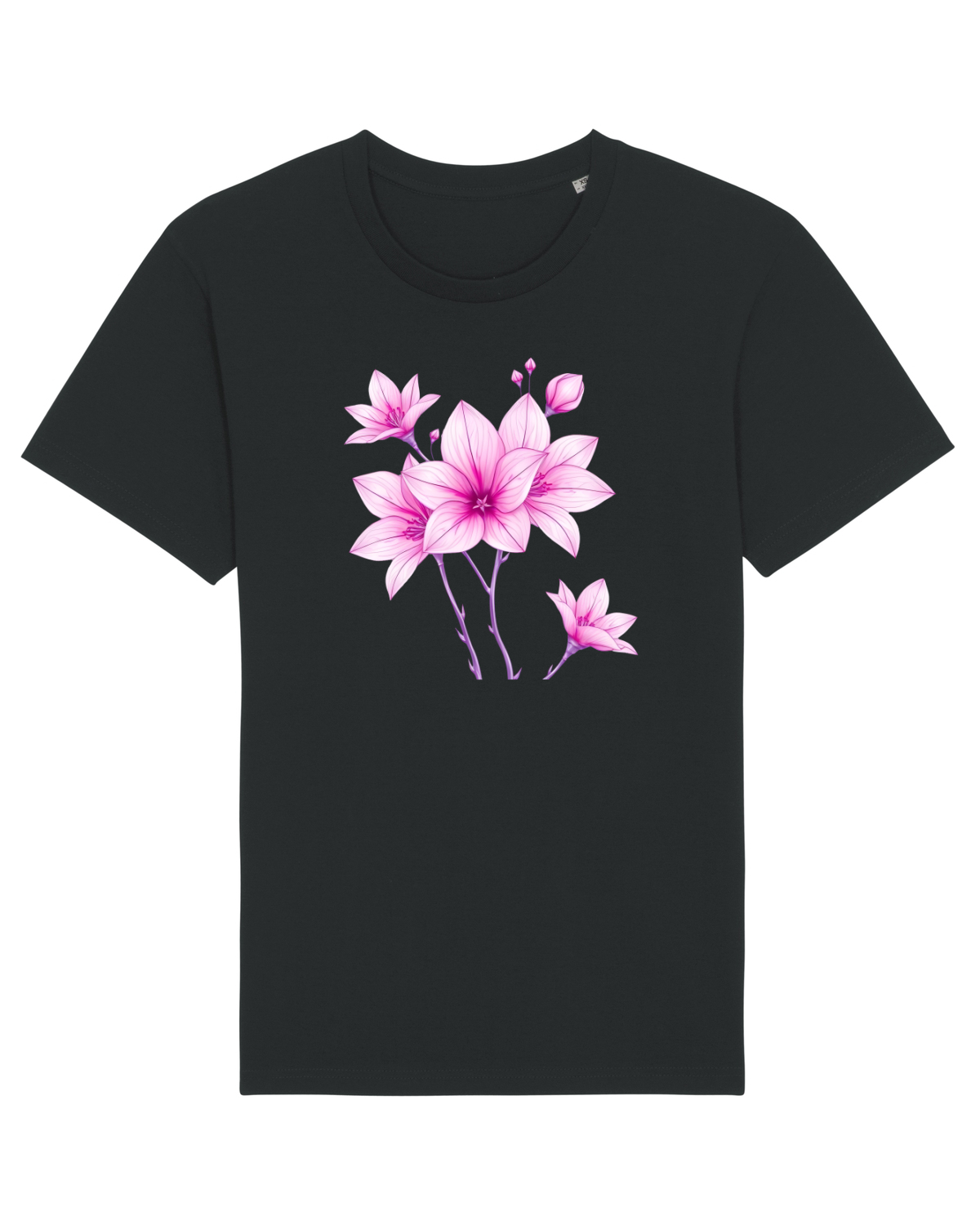 Tricou mânecă scurtă Unisex Rocker Black