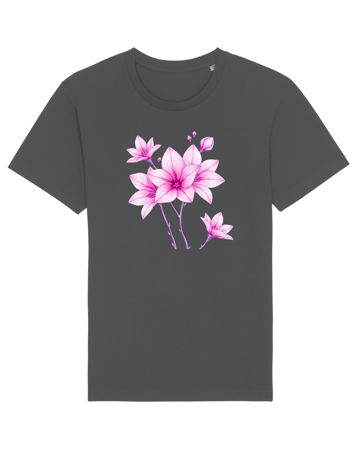 Tricou mânecă scurtă Unisex Rocker Anthracite
