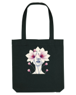 FLORAL GEOMETRIC ORHIDEE  Feminitate Sacoșă textilă