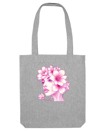 FLORAL GEOMETRIC CRINI Feminitate Heather Grey