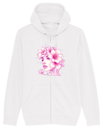 FLORAL GEOMETRIC CRINI Feminitate White