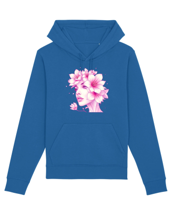 FLORAL GEOMETRIC CRINI Feminitate Royal Blue