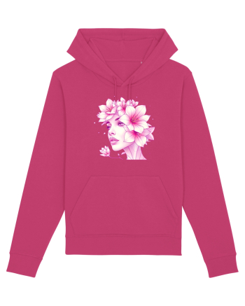 FLORAL GEOMETRIC CRINI Feminitate Raspberry