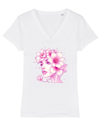 FLORAL GEOMETRIC CRINI Feminitate White