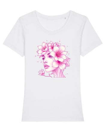 FLORAL GEOMETRIC CRINI Feminitate White