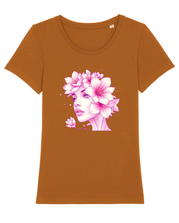 FLORAL GEOMETRIC CRINI Feminitate Roasted Orange