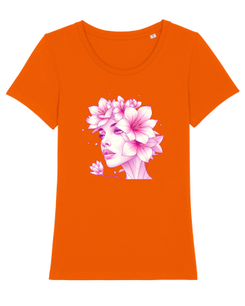 FLORAL GEOMETRIC CRINI Feminitate Bright Orange