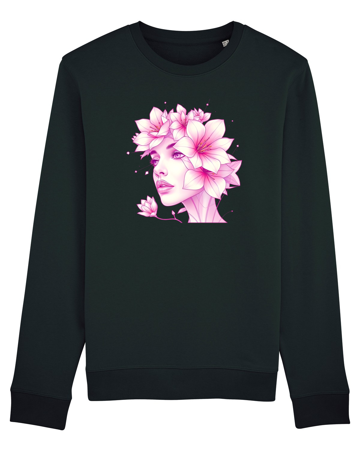 Bluză mânecă lungă Unisex Rise Black