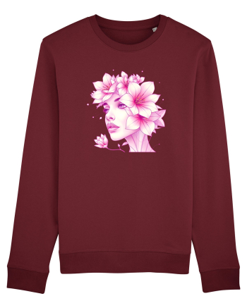 FLORAL GEOMETRIC CRINI Feminitate Burgundy