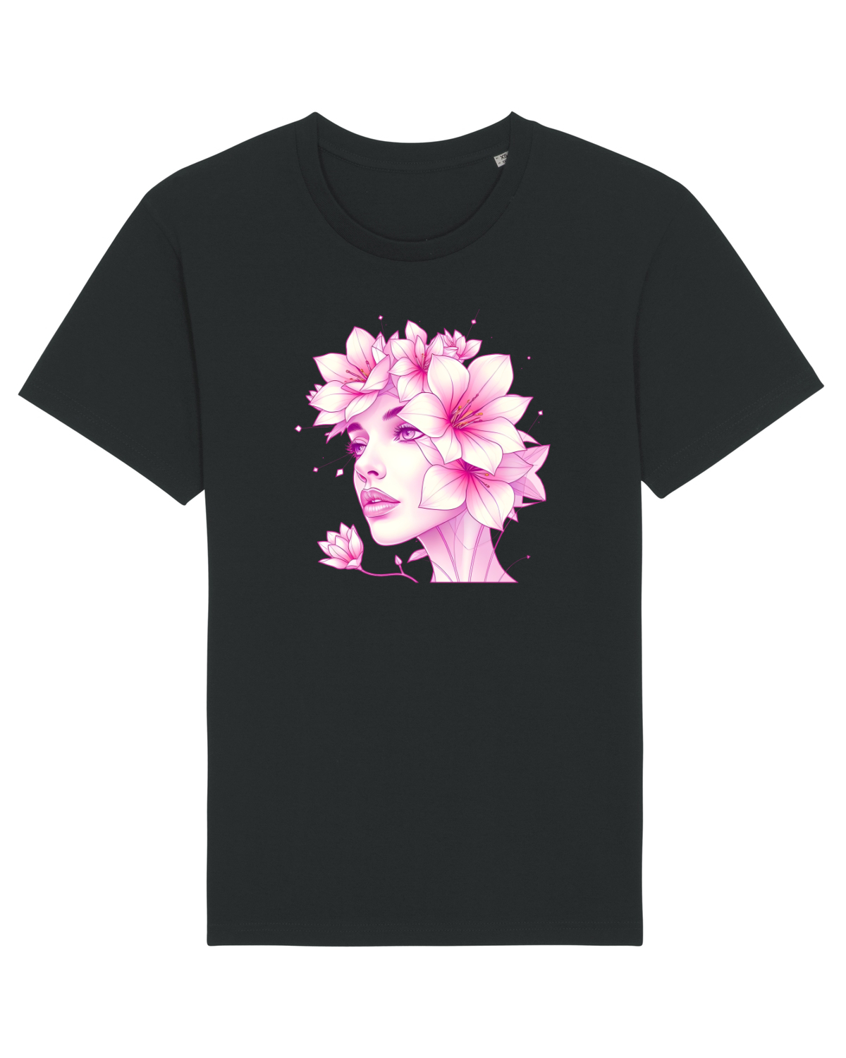 Tricou mânecă scurtă Unisex Rocker Black