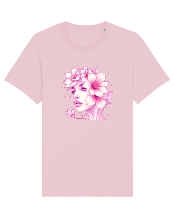 FLORAL GEOMETRIC CRINI Feminitate Cotton Pink