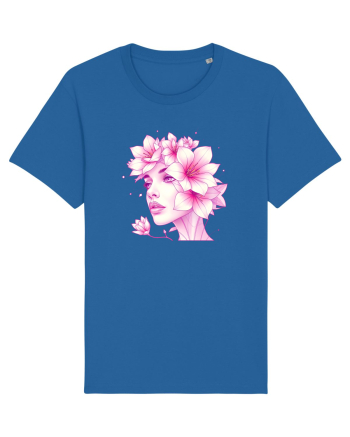 FLORAL GEOMETRIC CRINI Feminitate Royal Blue