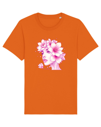 FLORAL GEOMETRIC CRINI Feminitate Bright Orange
