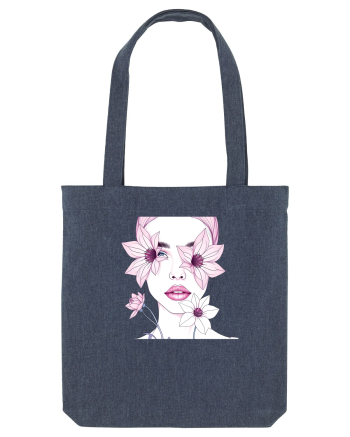 FLORAL GEOMETRIC CRINI Feminitate 2 Midnight Blue