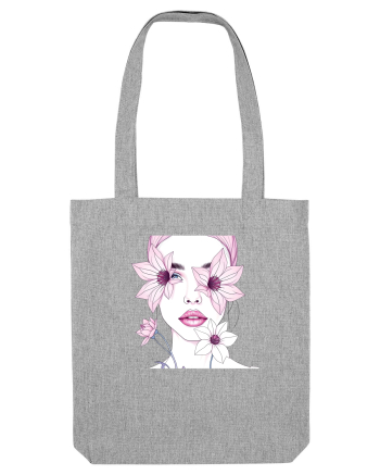 FLORAL GEOMETRIC CRINI Feminitate 2 Heather Grey