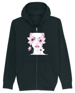 FLORAL GEOMETRIC CRINI Feminitate 2 Hanorac cu fermoar Unisex Connector