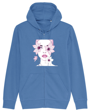 FLORAL GEOMETRIC CRINI Feminitate 2 Bright Blue
