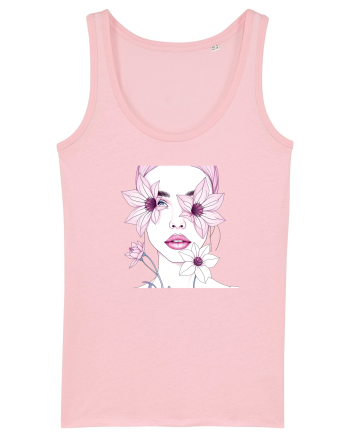 FLORAL GEOMETRIC CRINI Feminitate 2 Cotton Pink