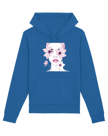 FLORAL GEOMETRIC CRINI Feminitate 2 Royal Blue