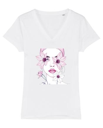 FLORAL GEOMETRIC CRINI Feminitate 2 White