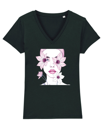 FLORAL GEOMETRIC CRINI Feminitate 2 Black