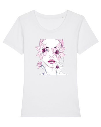 FLORAL GEOMETRIC CRINI Feminitate 2 White