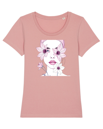FLORAL GEOMETRIC CRINI Feminitate 2 Canyon Pink