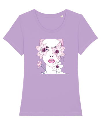 FLORAL GEOMETRIC CRINI Feminitate 2 Lavender Dawn