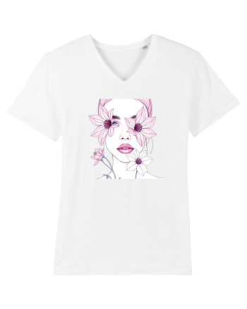 FLORAL GEOMETRIC CRINI Feminitate 2 White