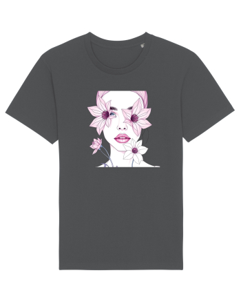 FLORAL GEOMETRIC CRINI Feminitate 2 Anthracite