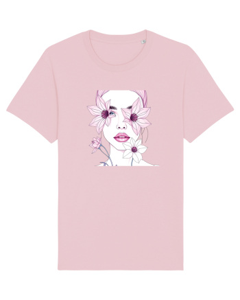 FLORAL GEOMETRIC CRINI Feminitate 2 Cotton Pink