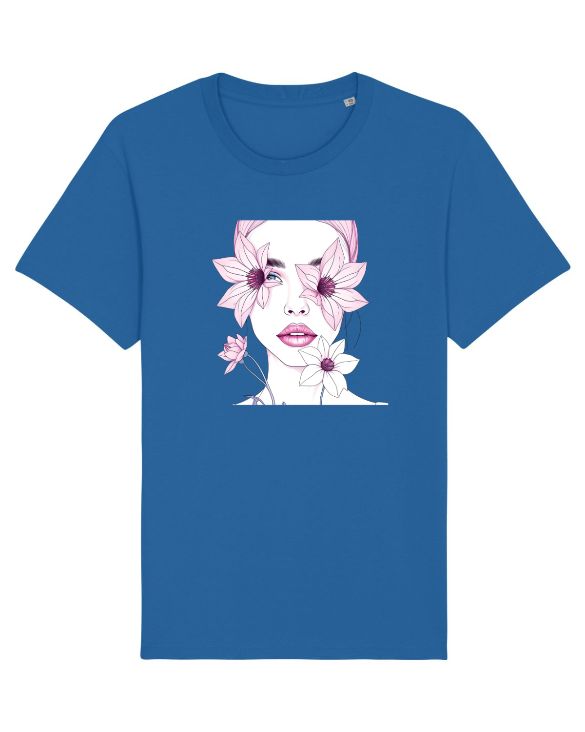 Tricou mânecă scurtă Unisex Rocker Royal Blue