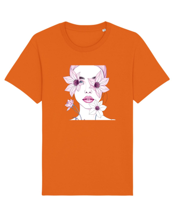 FLORAL GEOMETRIC CRINI Feminitate 2 Bright Orange