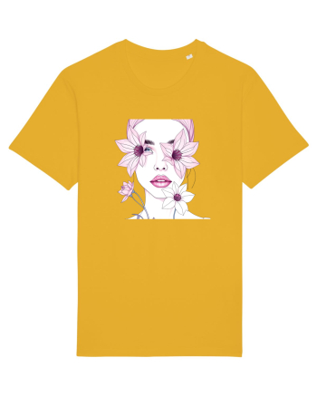FLORAL GEOMETRIC CRINI Feminitate 2 Spectra Yellow