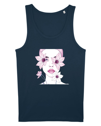 FLORAL GEOMETRIC CRINI Feminitate 2 Navy