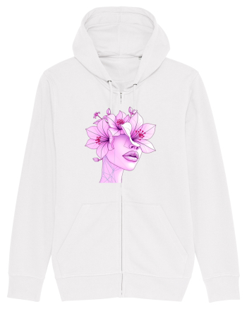 FLORAL GEOMETRIC CRINI Feminitate 3 White
