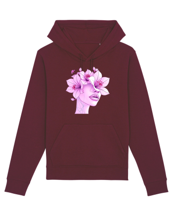 FLORAL GEOMETRIC CRINI Feminitate 3 Burgundy